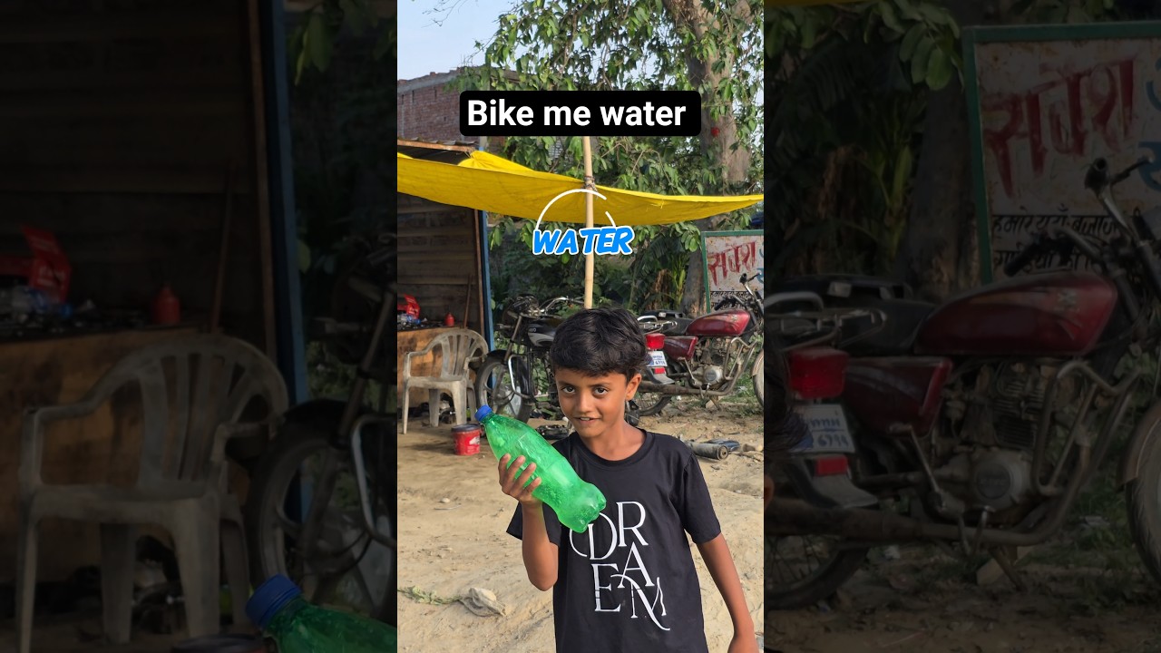 Bike me Petrol nhi water🤣. #pranks #sameerabdullaprank01 #fyp