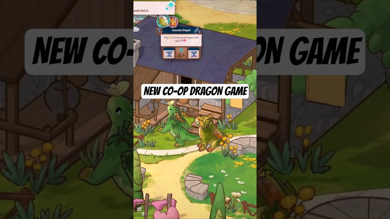 New co-op game where you give dragons homes                  #coop #indiegames #newgame #gamingnews