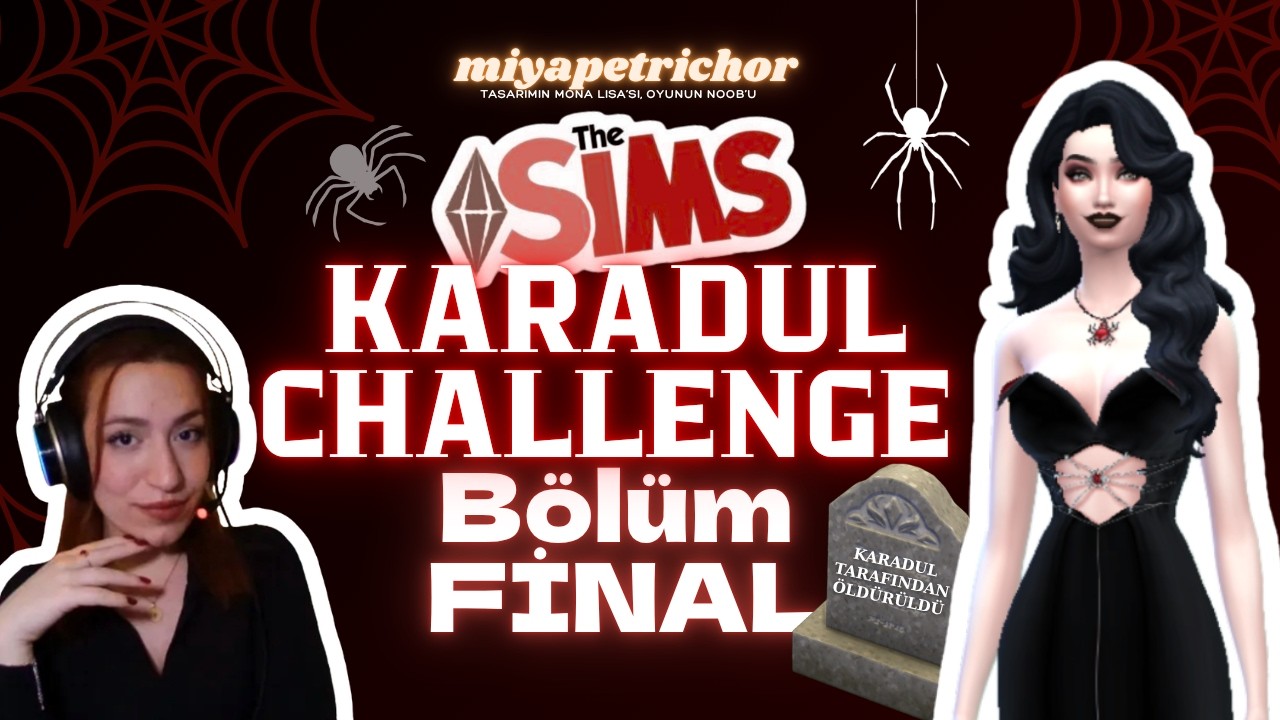 Laneti Yendik | The Sims 4 | Karadul Challenge | FİNAL