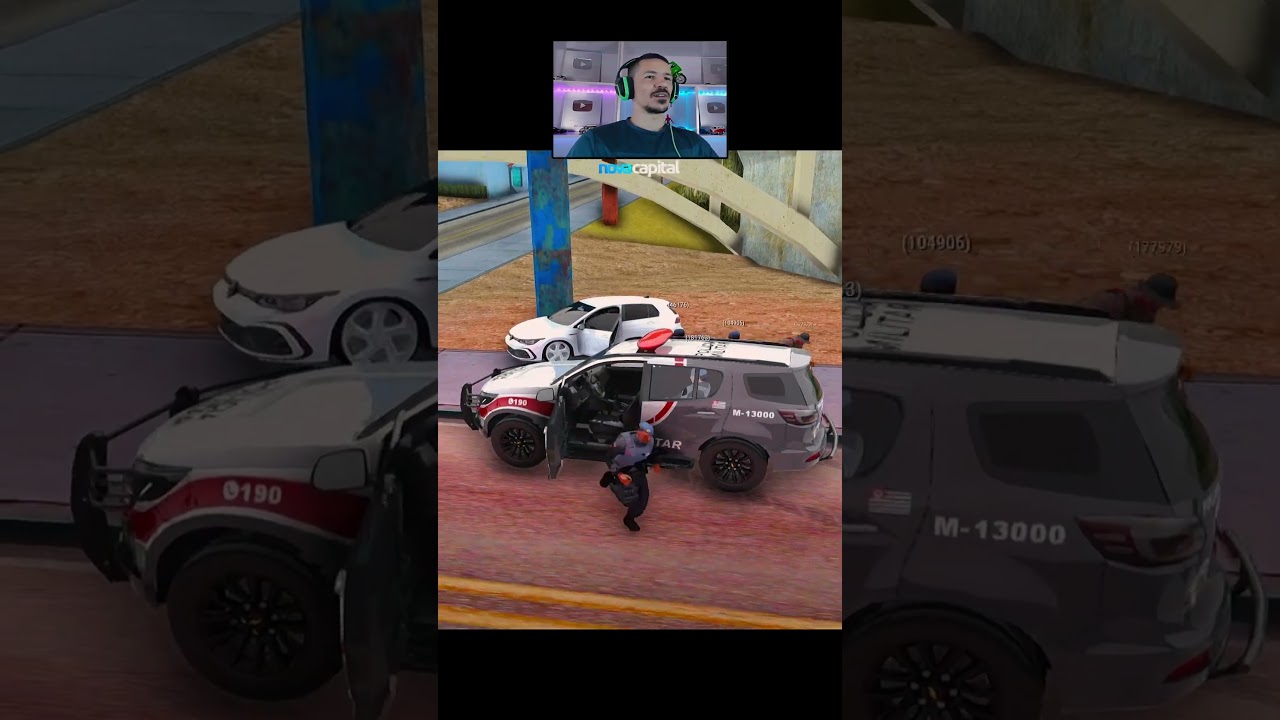 Tentou inguiçar o zumans na fuga no gta rp #gta #gameplay #shorts #shortvideo
