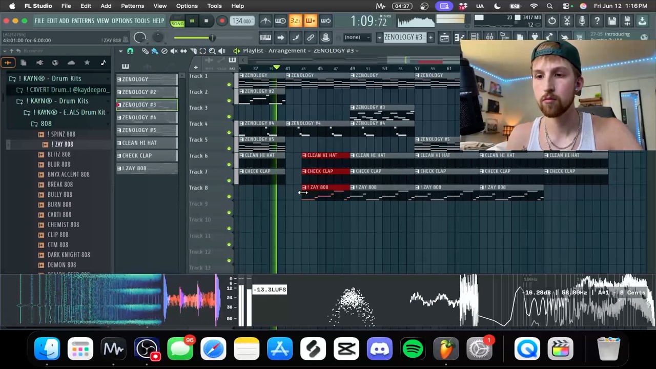making a hard pierre bourne type beat | fl studio