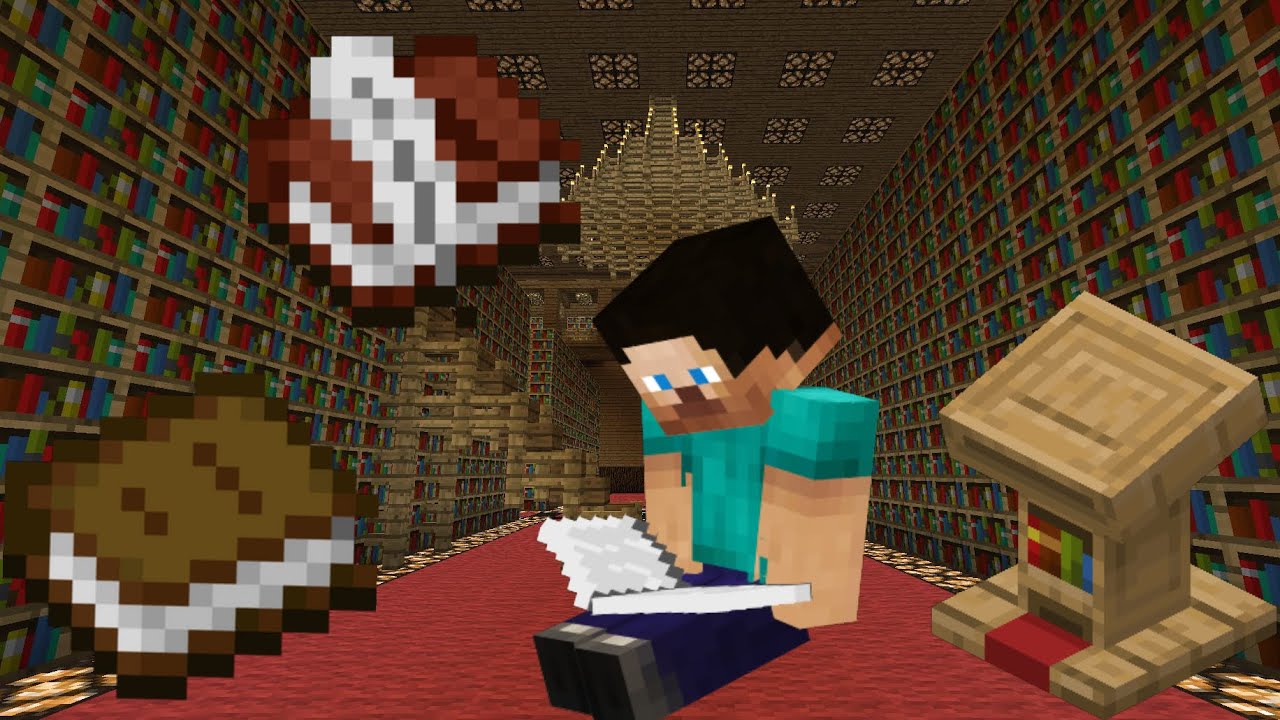 Everything to know about BOOKS in Minecraft !