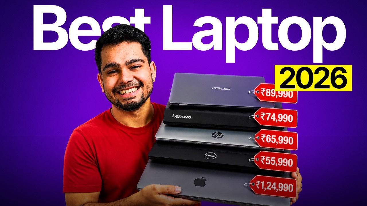 Best Laptops to Buy in 2026 (₹35K to ₹1.5 Lakh) | Complete Buying Guide