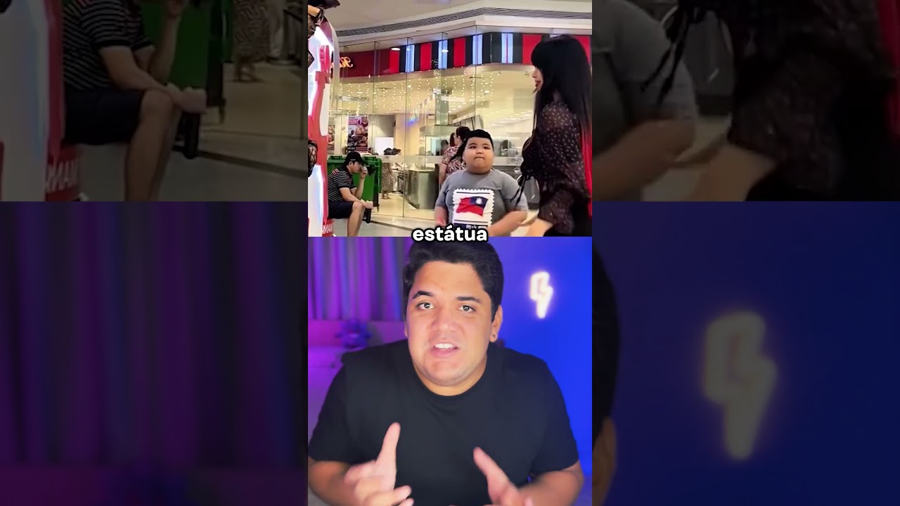 Ela queria HUMILHAR a estátua
