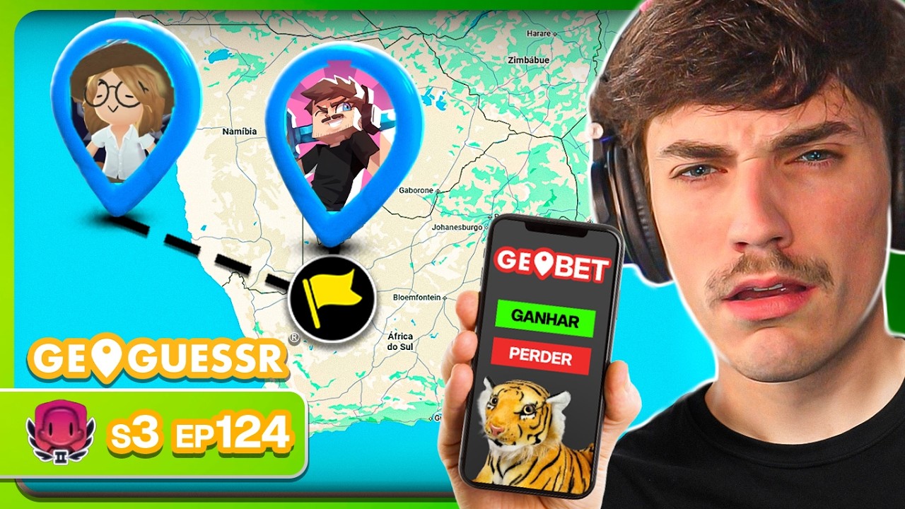 ESQUEMA DE APOSTA NO GEOGUESSR! | GeoGuessr #S3E124