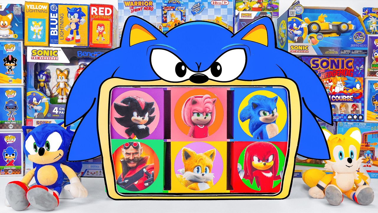 Sonic the Hedgehog Toy collection Unboxing | Full Collection Overview