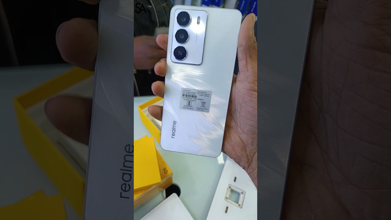 Realme C75 White Unboxing | Realme C75 White Review 6/128 #realme #youtubeshorts #reels #unboxing