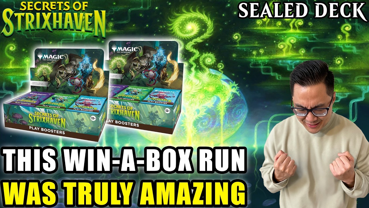 The Most Epic Win-A-Box Run Ever | Arena Direct | Secrets Of Strixhaven Sealed Deck | MTG Arena