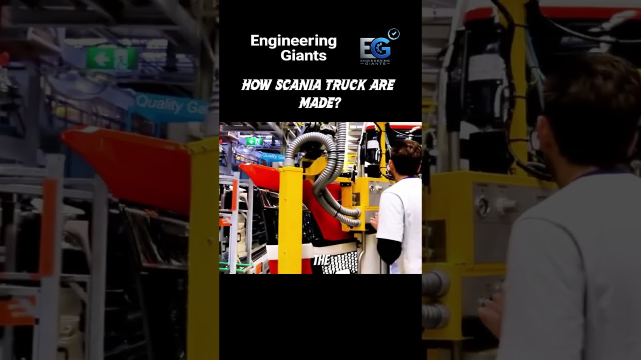 How Scania Trucks Are Built 🚛🏭