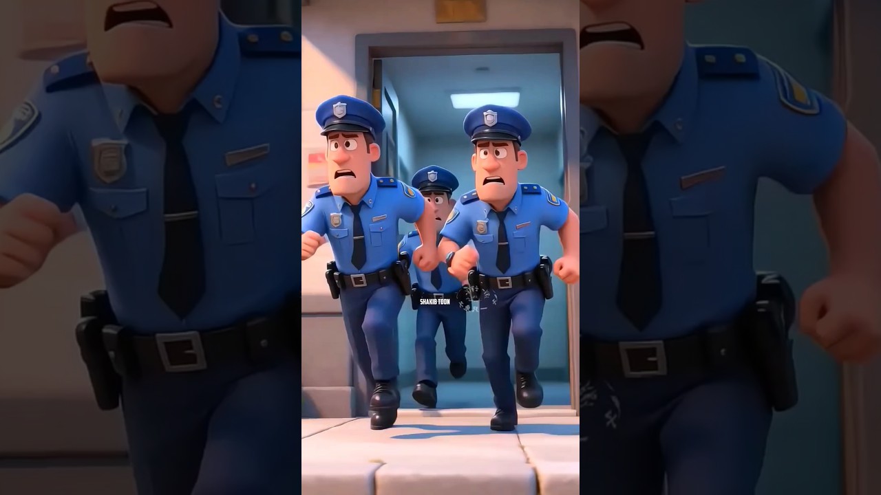 মানুষ ছাড়াই গাড়ি চলছে #shorts #funny #animation