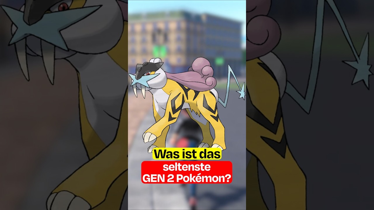 Was ist das SELTENSTE Pokémon aus der 2. Generation?