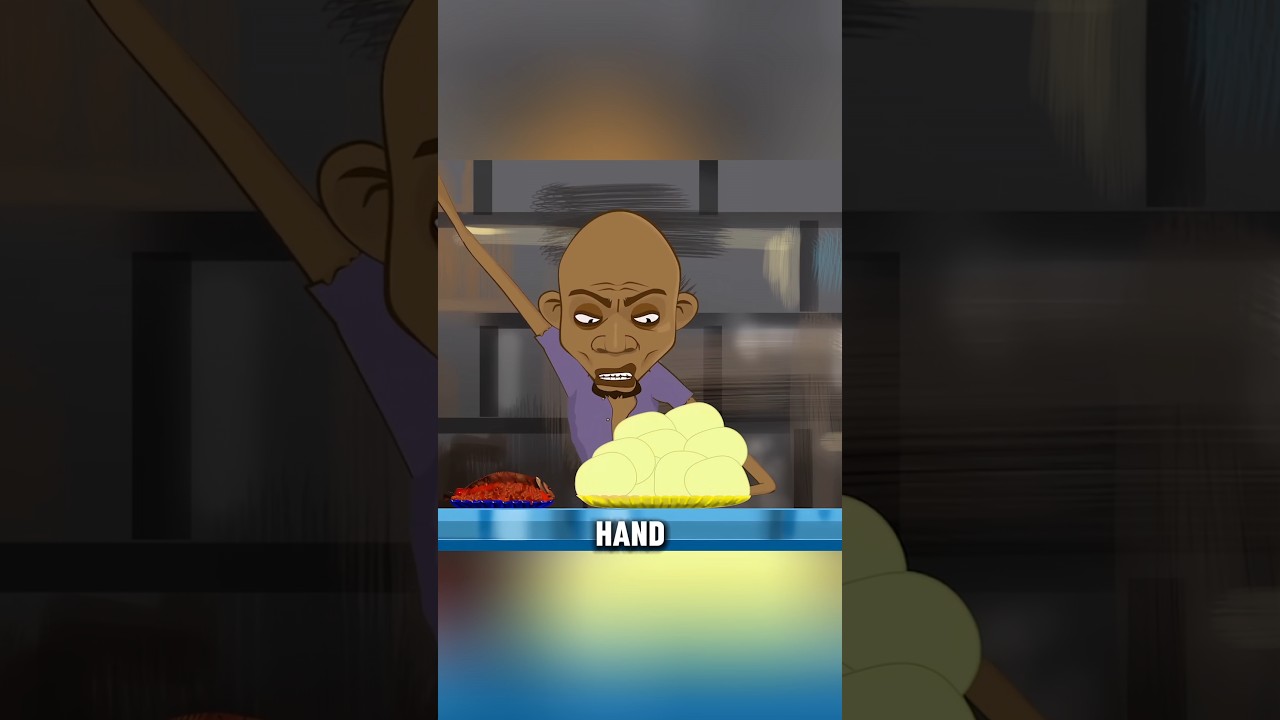Hunger made him a champion! 😱 #trinding #animation #viral
