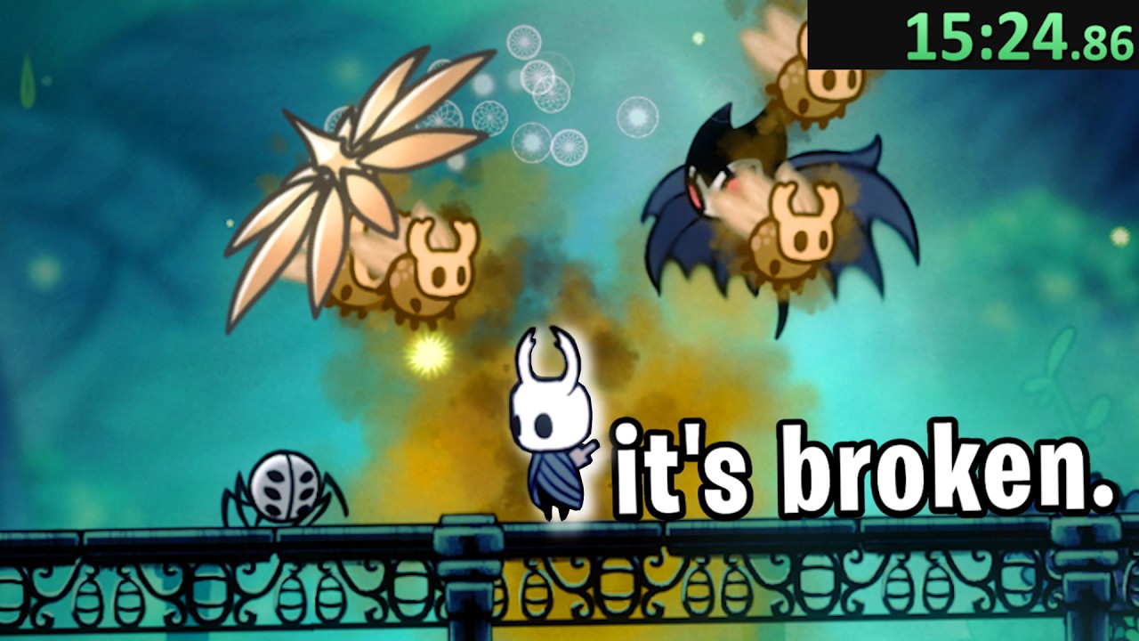 How Fast Can You Speedrun Hollow Knight With EVERY Charm?