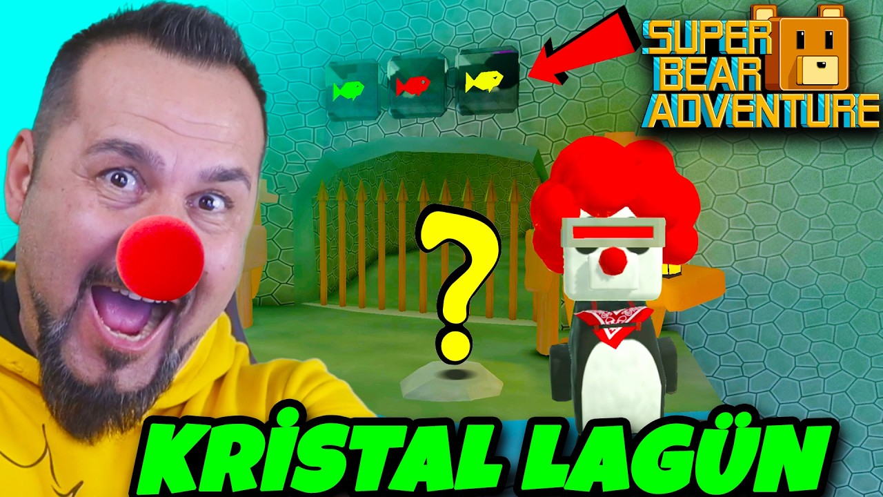 SUPER BEAR ADVENTURE KRİSTAL LAGÜN! (gizemli kapı)