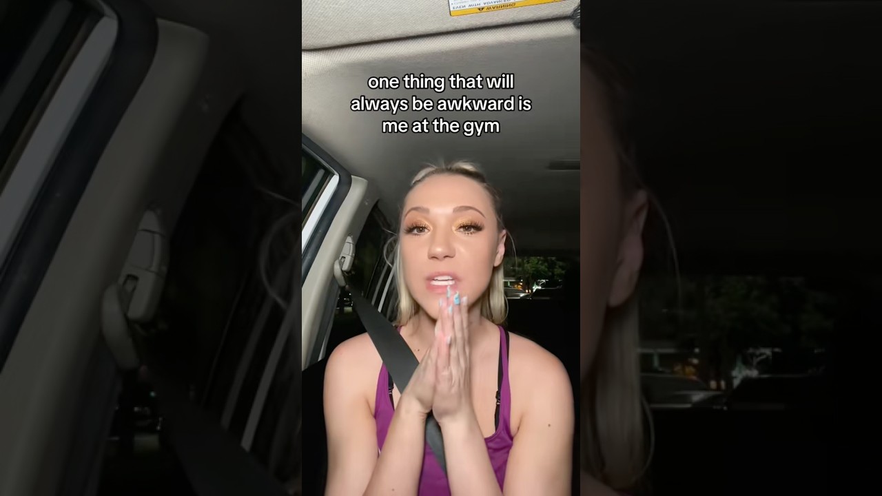 EYE CONTACT AT THE GYM #jaimiesteck #awkward #gym #awkwardmoments