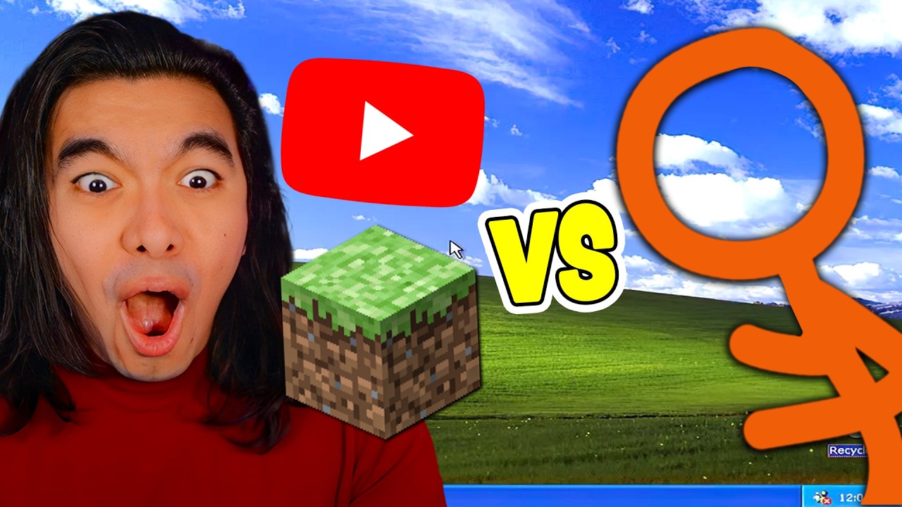 ANIMATIONS VS MINECRAFT VS YOUTUBE ¡LA MEJOR ANIMACIÓN DE PALITOS!