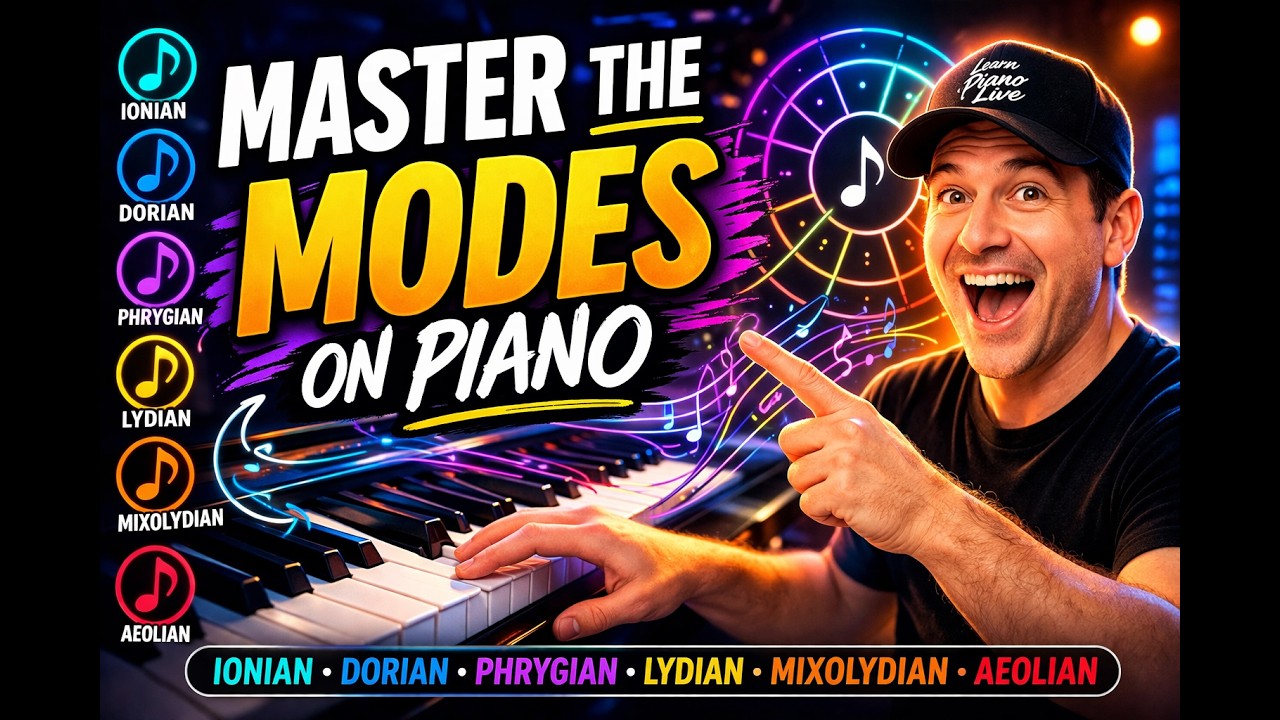 Modes Finally Make Sense - A Practical, Ear-First Guide (Parallel vs Relative)