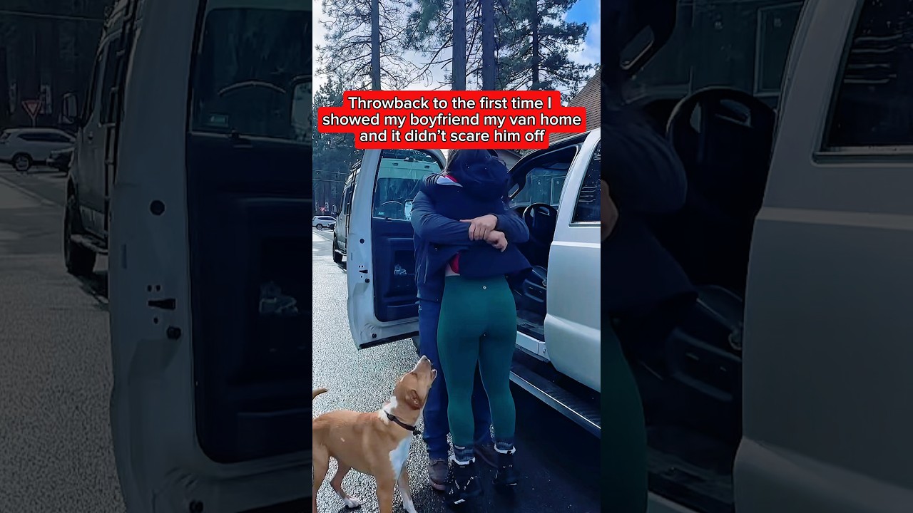When he finds out you live in a vehicle… #vanlife #couple