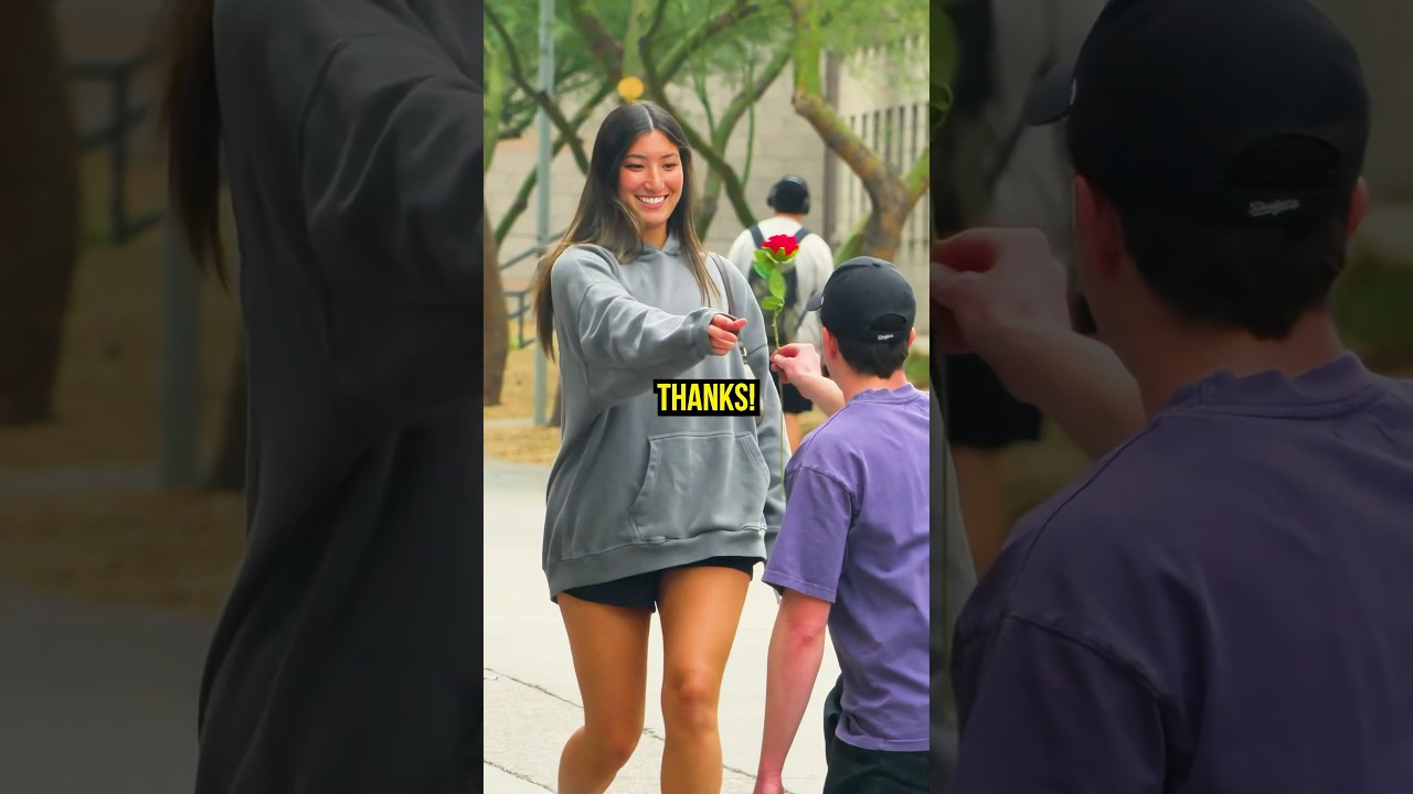 Twins Picking up Girls 🤯❤️ #twins #pranks #rizz #valentinesday #arizonastateuniversity