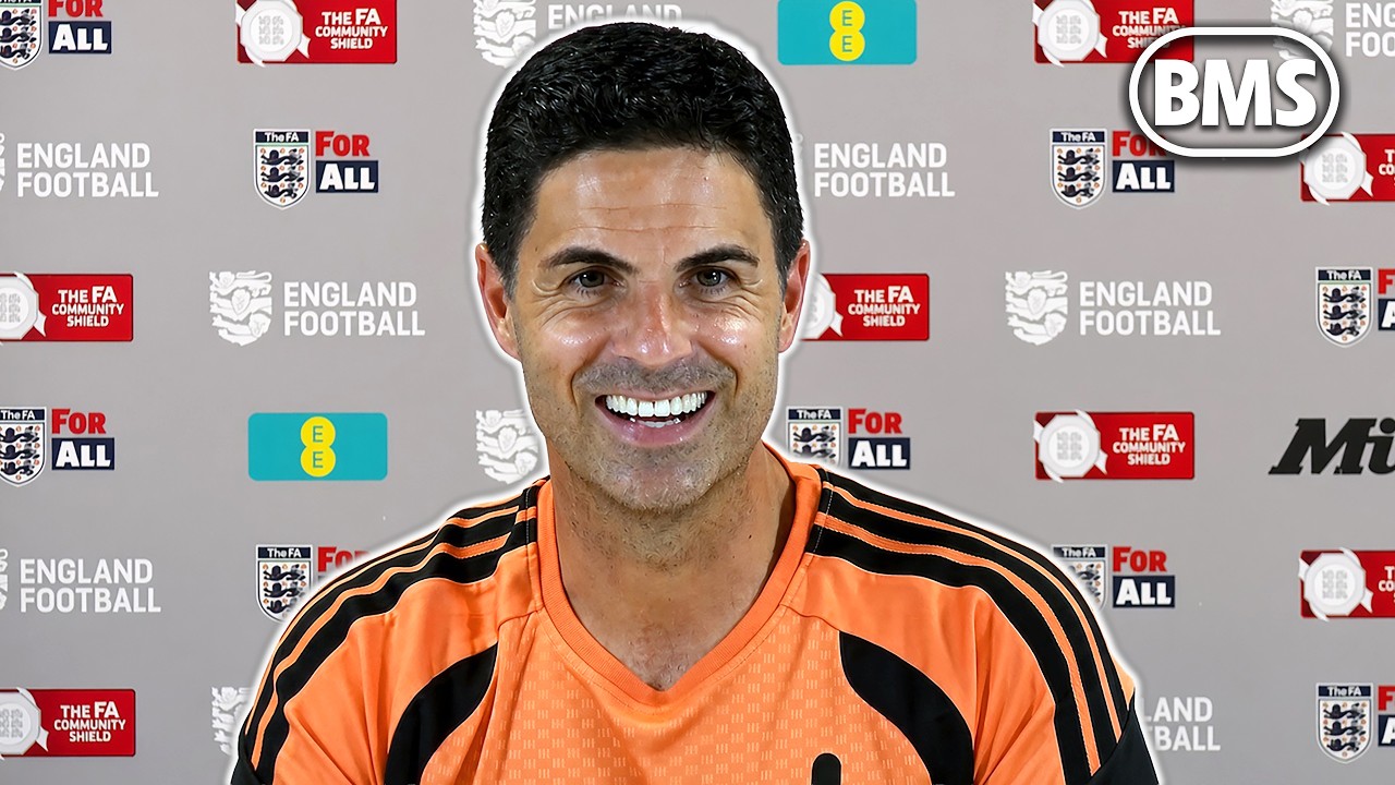 ARTETA: “I WANT TO BE HERE!” ❤️ Arsenal v Man City 🏆 FA Community Shield 🔒 EMBARGO
