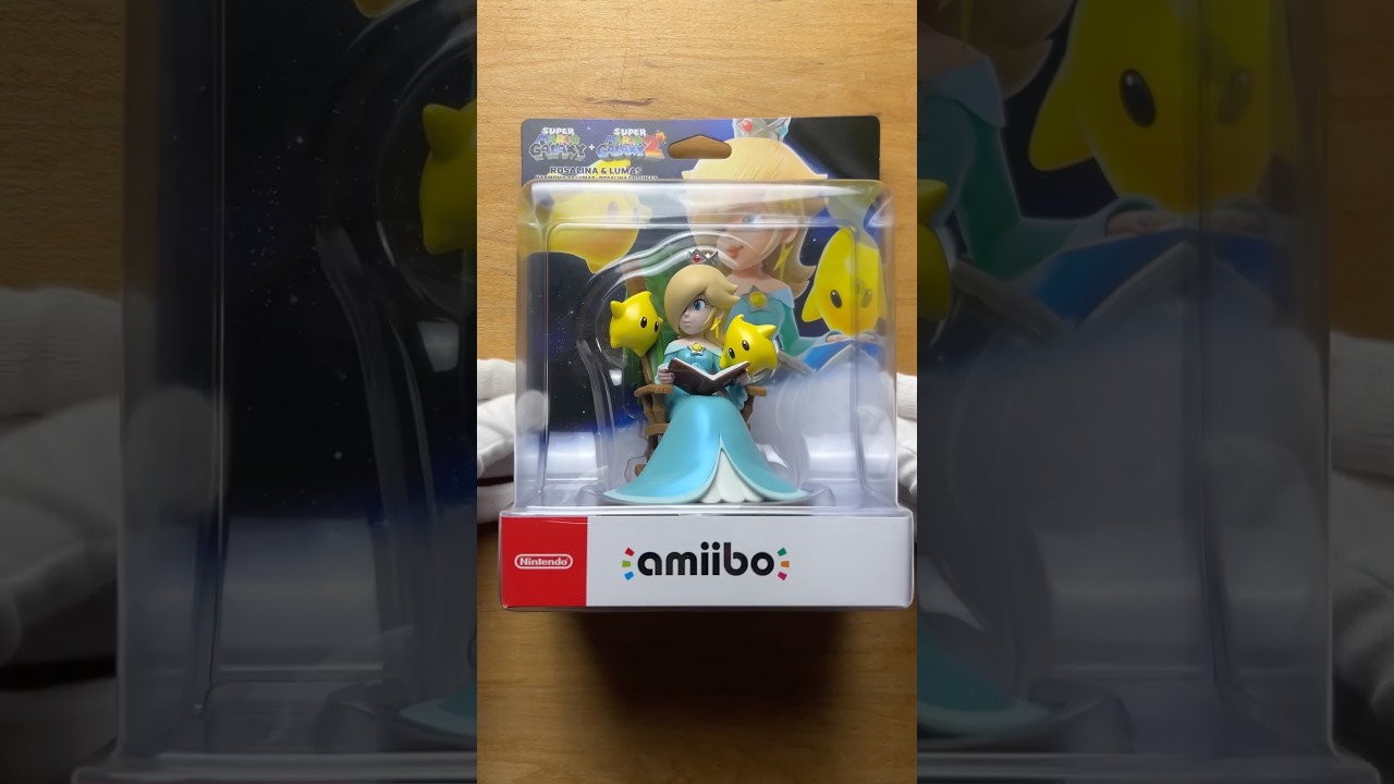 Super Mario Galaxy Figur Rosalina & Luma #gaming #toys #shorts