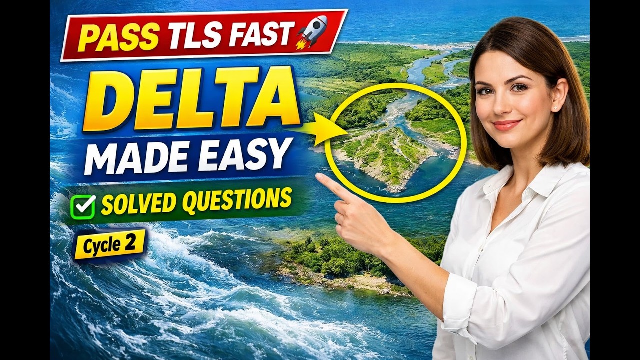 UAE TEACHING LICENSE SCIENCE 🚀 | EROSION & DEPOSITION (DELTA) QUESTIONS SOLVED | CYCLE 2