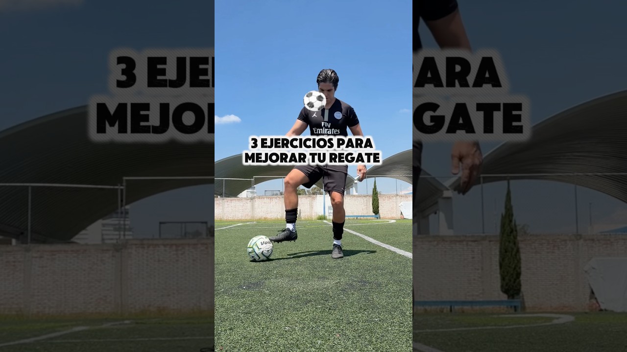 Mejora tu REGATE y habilidad en el fútbol ✅⚽️ #futbol #soccer #footballskills