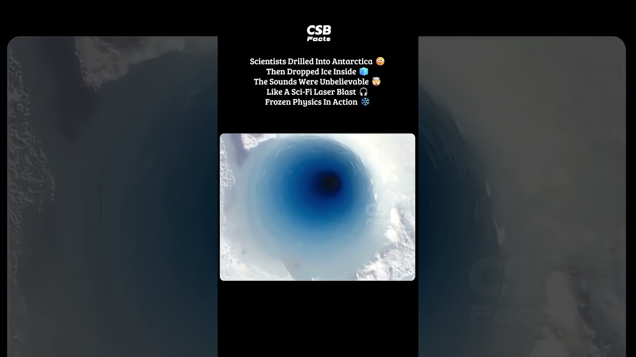 The Strange Sounds Coming From Antarctic Ice 😳🧊