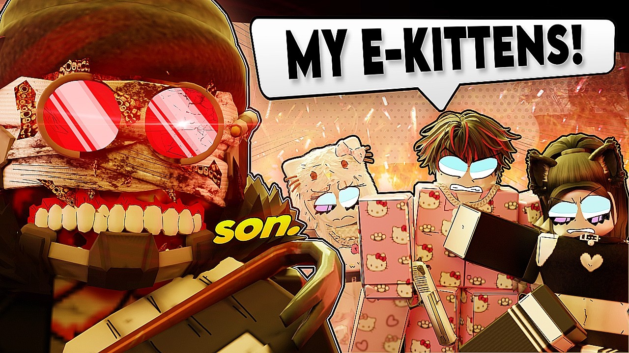 Hank DESTROYS Toxic E-MAFIA & his E-KITTENS.. | Criminality ROBLOX