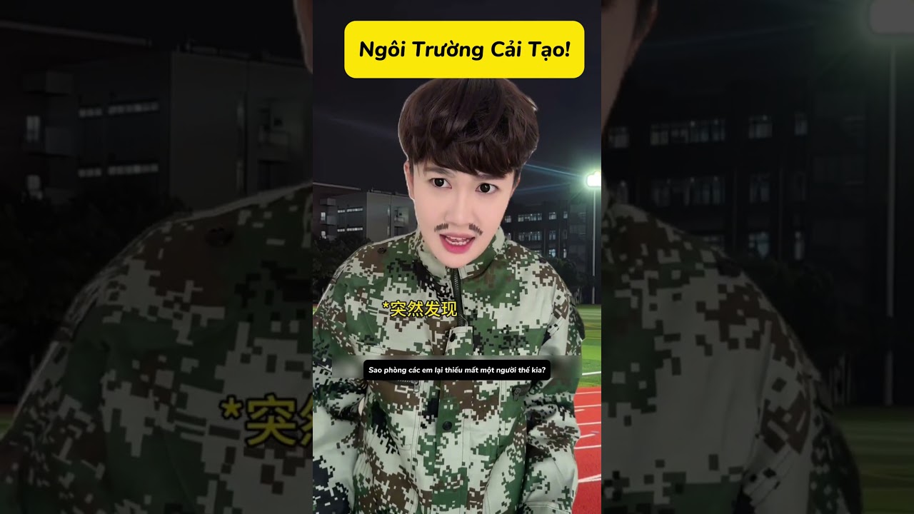 Ngôi Trường Cải Tạo! #animation #giaitri #cuocsong #funny #xh