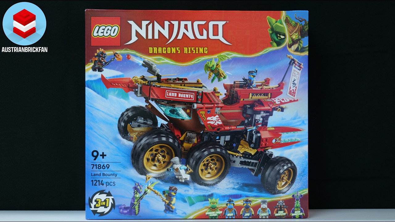 LEGO Ninjago 71869 Land Bounty - LEGO Speed Build Review