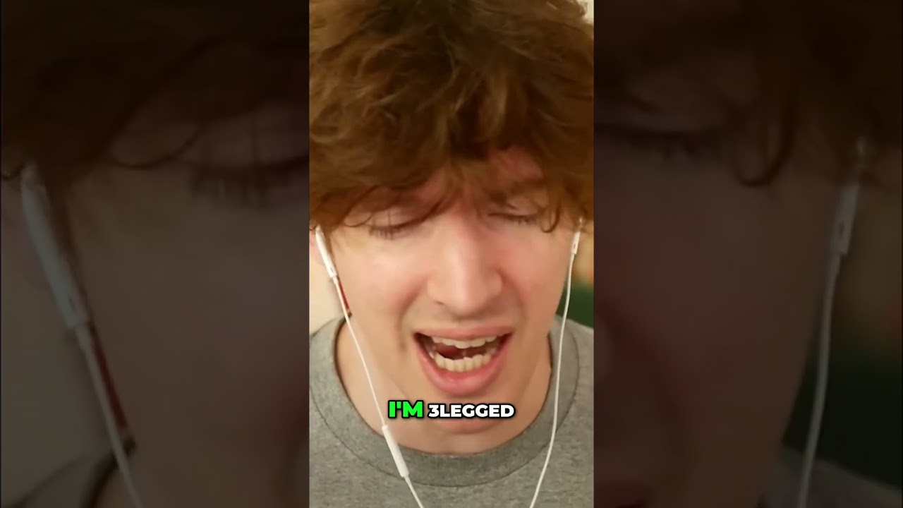Dog Missing a Leg? Hilarious Reaction! #shorts