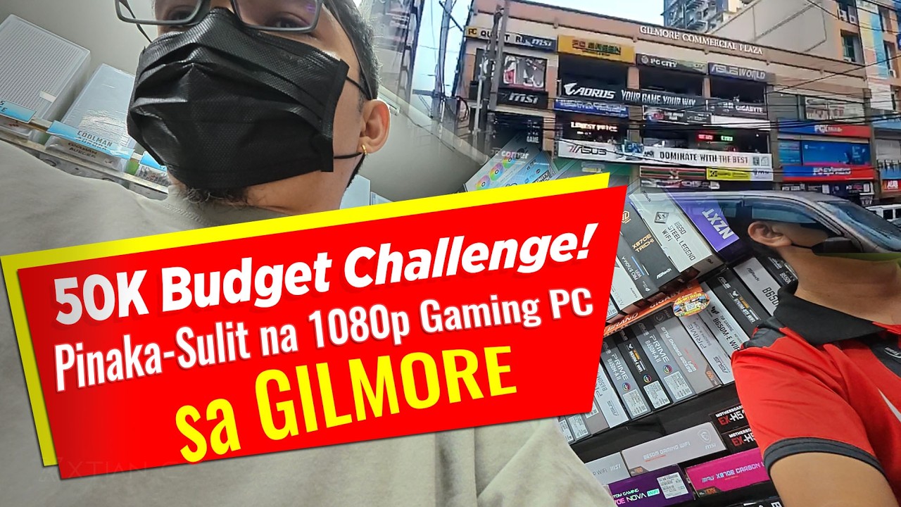 Canvassing for the Best ₱50K BUDGET 1080p Gaming PC sa Gilmore [Ph]