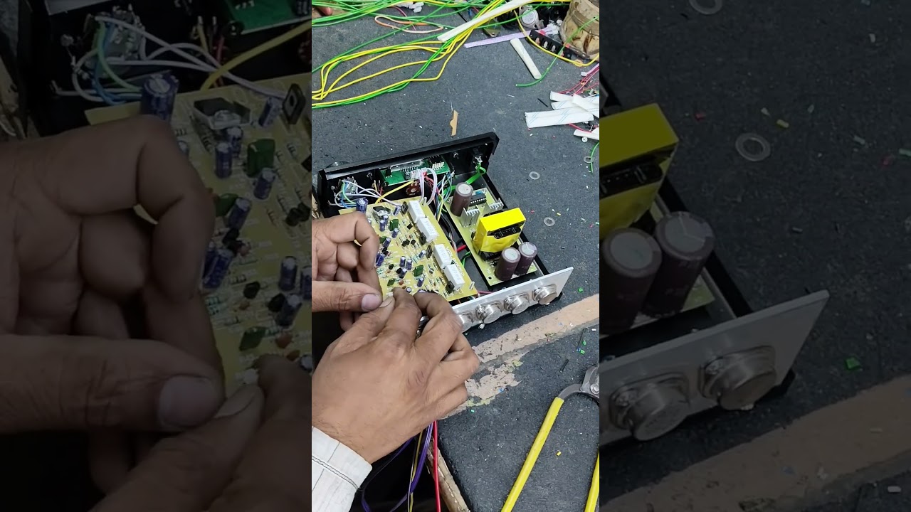 40+40 watt car usb #carusb #amplifierboard