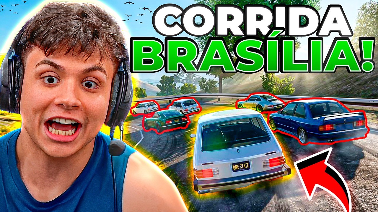 PAULINHO PARTICIPOU de UMA CORRIDA de BRASÍLIA no ONE STATE!
