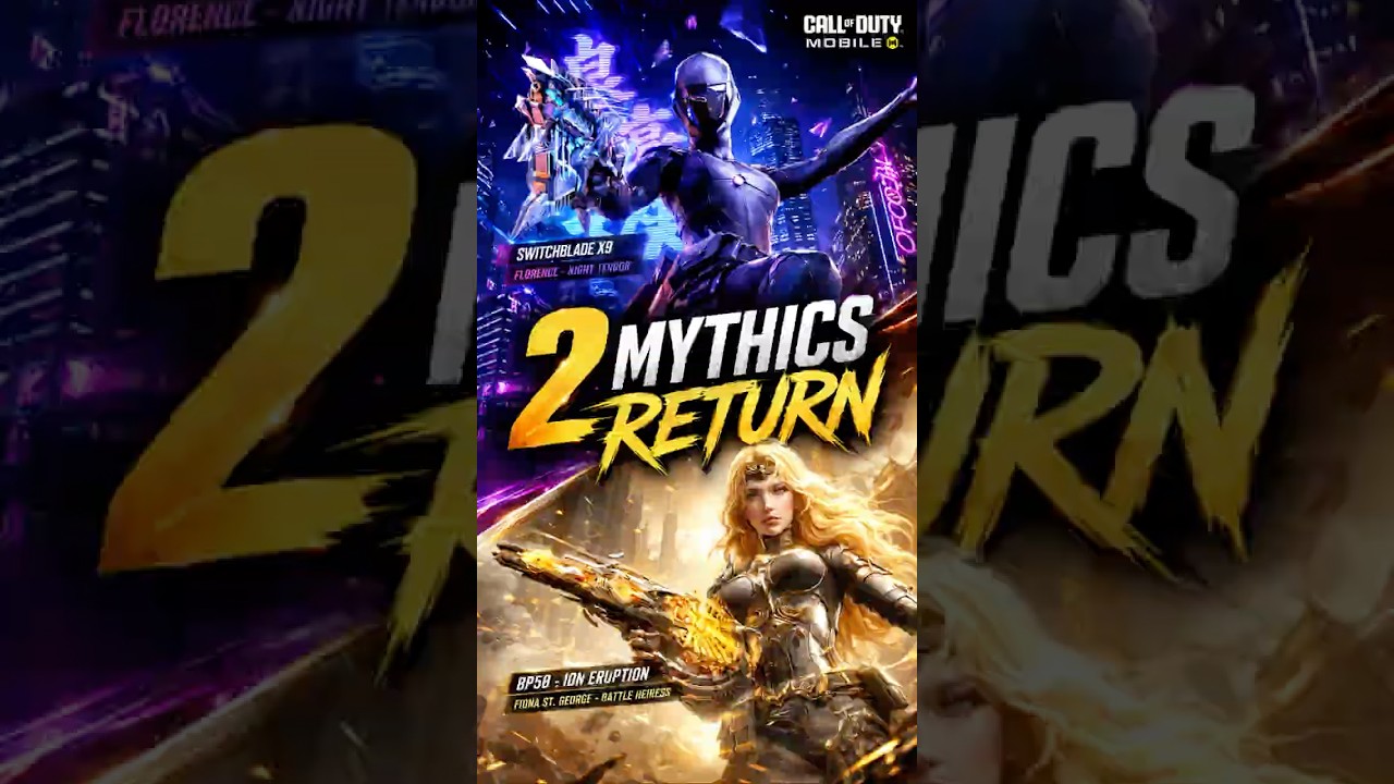 Mythic BP50 and Switchblade Return Date Season 6 #codmobile #codmupdate #codm #callofdutymobile
