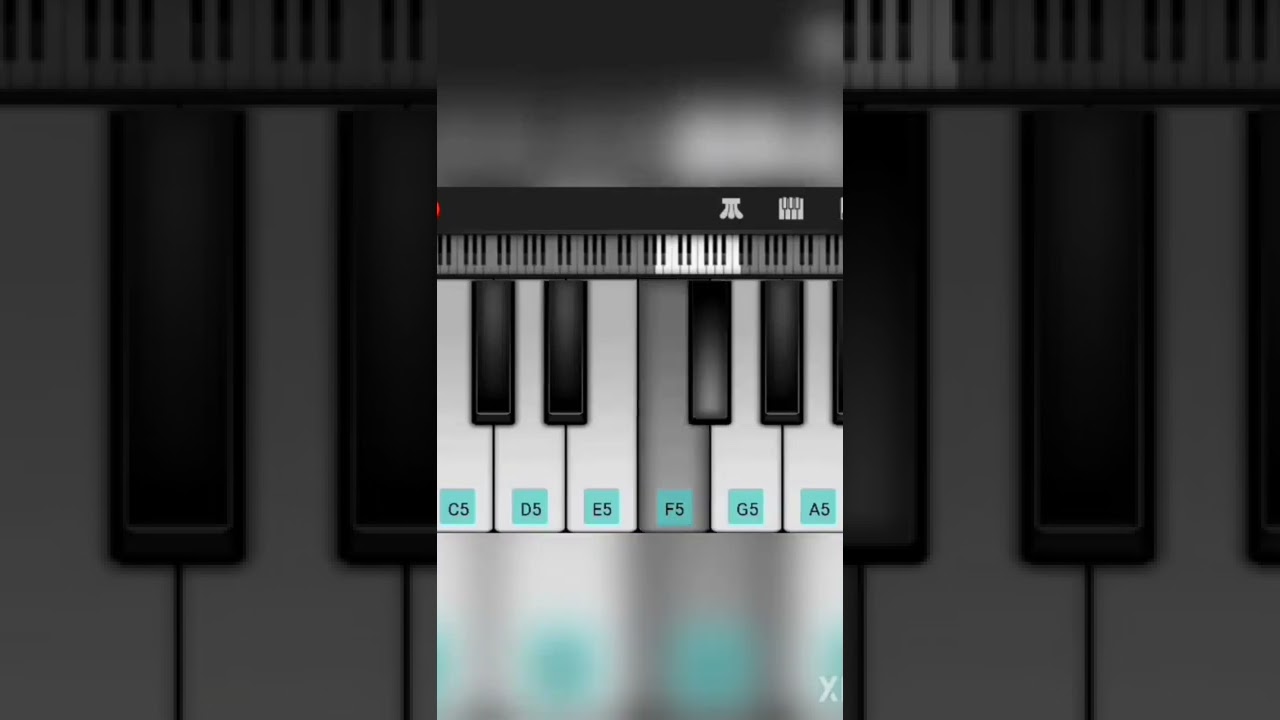 Saki Saki Song on Piano #sorts