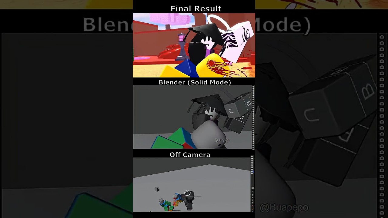 beyblade samurai #roblox #animation #shorts #moonanimator