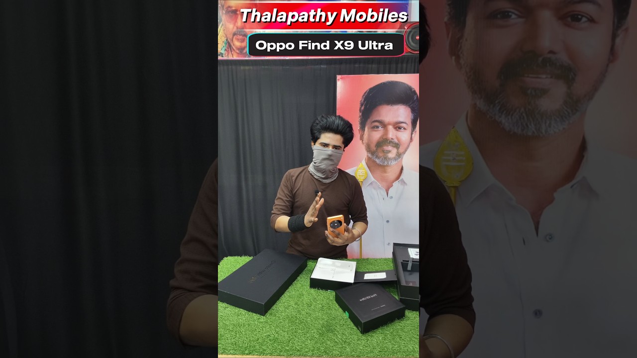 Oppo Find X9 Ultra 📲 Thalapathy Mobiles 💥 Honest Review Oppo Find X9 Ultra 📲 #thalapathymobiles