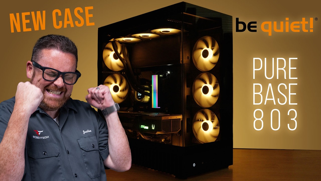 This PC Build is RIDICULOUS | RTX 5090 + Ryzen 9 Beast in the Pure Base 803