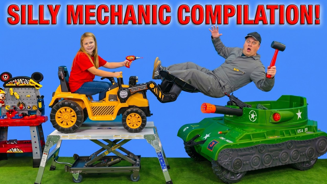 Assistant and the Silly Mechanic: Best Fixes to get a Silly Laugh!