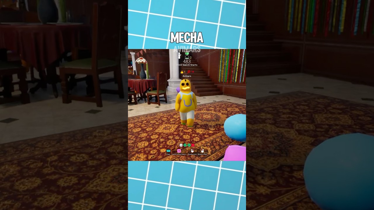 Player meccha chameleon sama body shape ini