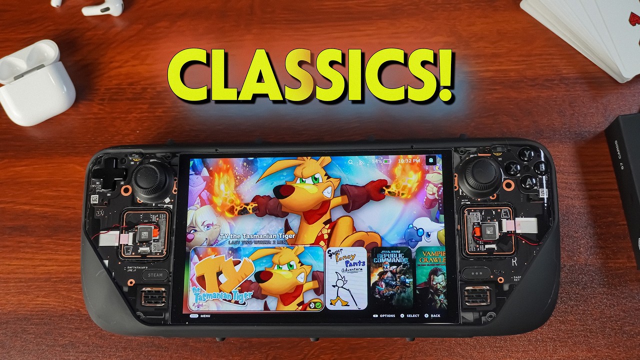 CLASSIC Games That Run PERFECTLY On The Steam Deck!