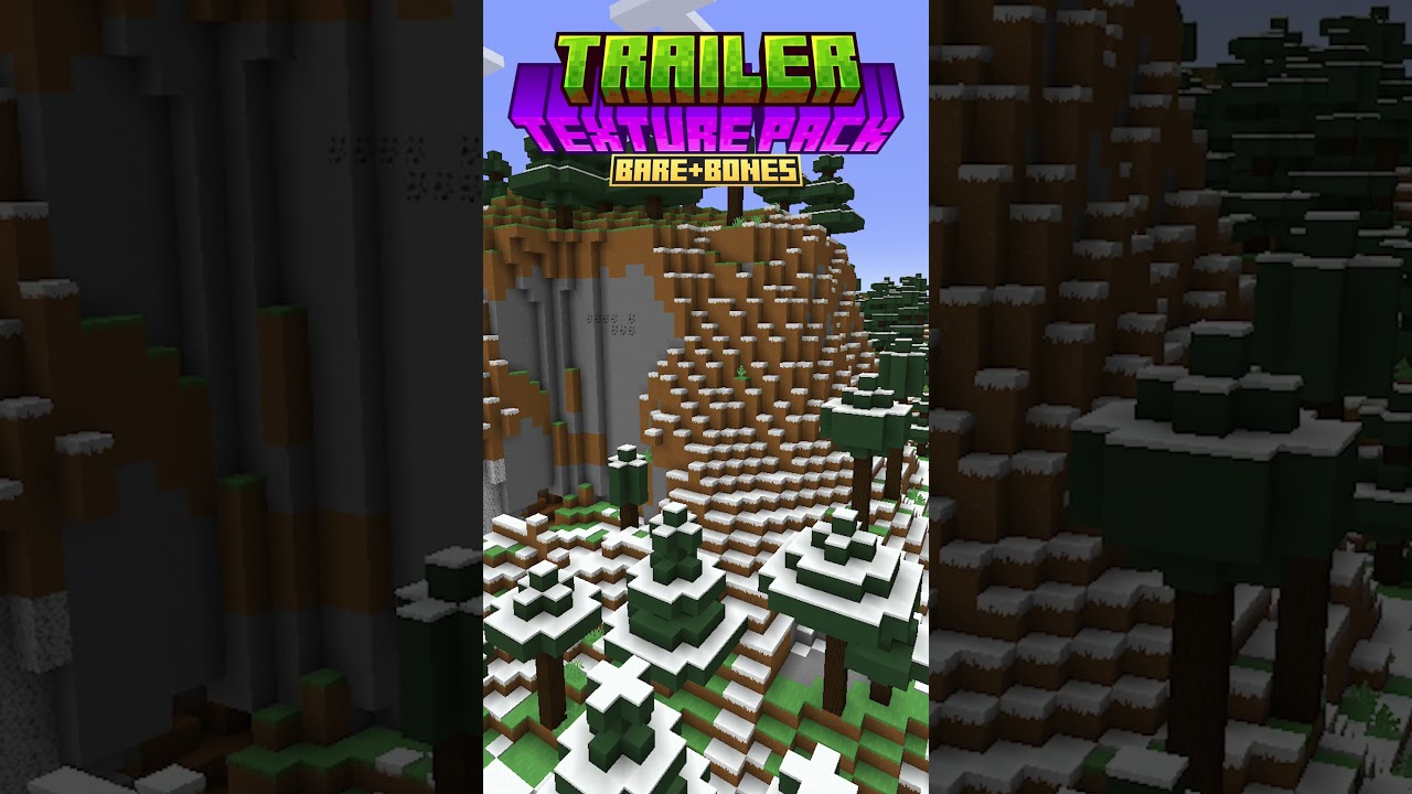 TRAILER TEXTURE PACK 1.21 #minecraft #minecraftshorts #minecrafttexturepack