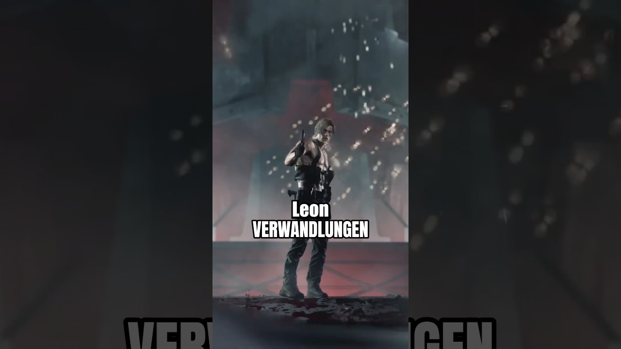 Leon Kennedy Verwandlungen! (Infektionen) #gaming #residentevil #shorts