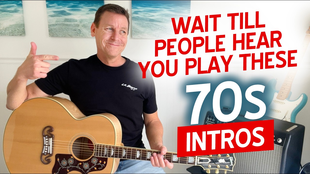 5 More EASY 70s Guitar Intros That Always Impress (Classic Rock Guitar Lesson)