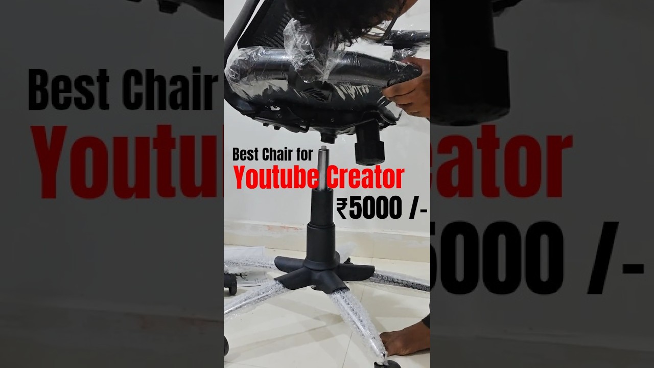 Best Chair for Youtube! | Review in Telugu #telugu#gadgets #home