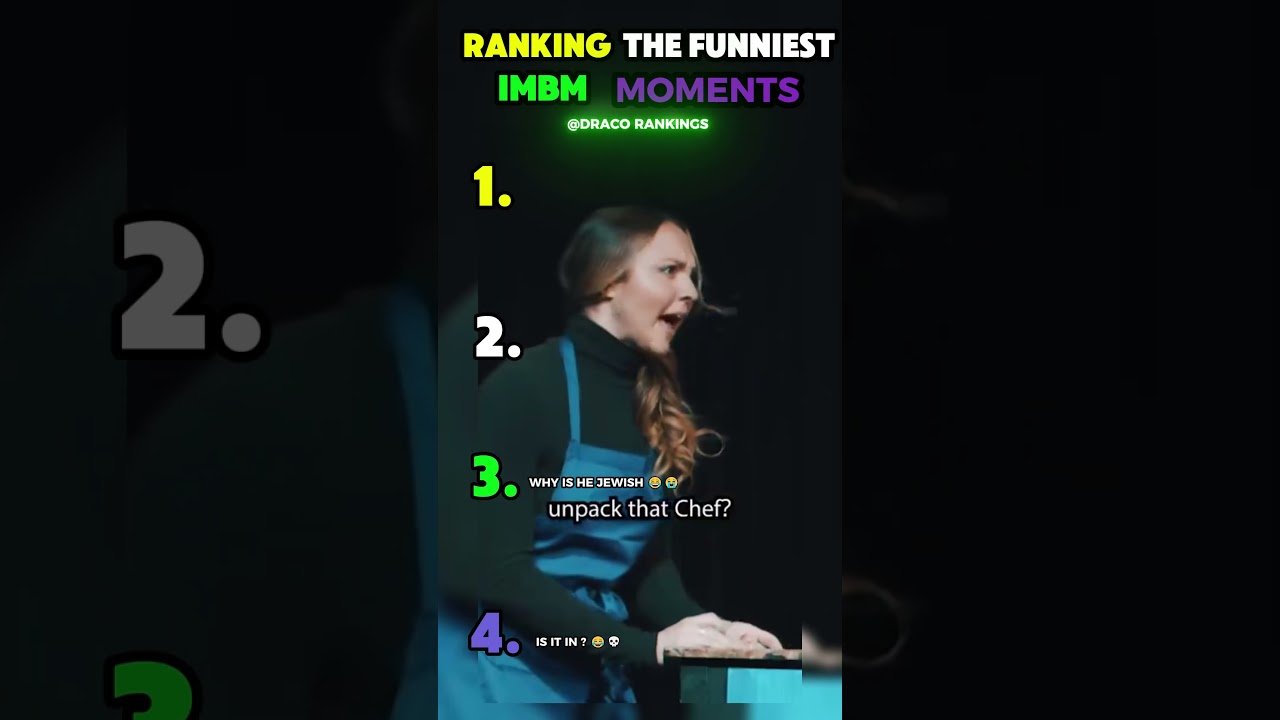 Ranking The FUNNIEST IMBM Moments 😂 These Actors Were HILARIOUS!