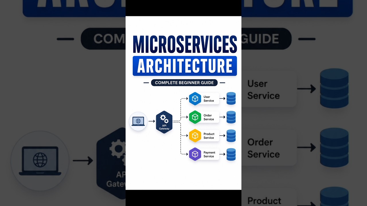 What are Microservices ? Complete Roadmap #shorts #viral