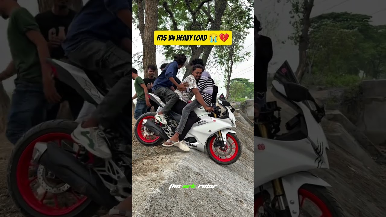 R15 heavy load capacity 🤯👀 #r15v4 #ytshorts #shorts #viralshorts